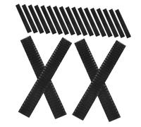 WOONEKY 200 pezzi Coperture Protettive in Elasticizzata per Pennelli Riutilizzabili e Traspiranti Compatibili con Pennelli Blush e Polvere per Viaggi e Conservazione