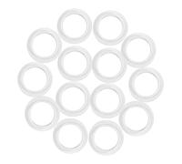 WOONEKY 20pezzi Adattatore Anello Paralume Di Ricambio Per Portalampada Collare Anello Per Apparecchio Di Illuminazione Kit Di Riparazione Per Lampade Da Tavolo