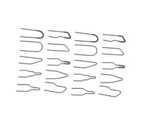 WOONEKY 20pezzi Punte per Pirografia di Pirografo per Incisione per Lavorazione Artigianale su Legno Pelle e Carta