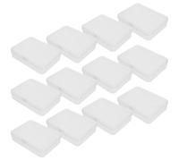 WOONEKY 24 Pezzi Scatola porta pastelli trasparente custodie per pastelli da viaggio Transparent