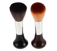 WOONEKY 2pezzi Spazzola Morbida per Capelli in Nylon Kit per Taglio Capelli Accessori per Barbiere Pulizia Facile Adatto per Tutti i Tipi