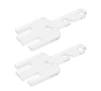 WOONEKY 2pezzi Tenditore per Macchina da Forcelle Compatte Utensile Tenditore per Parte Macchina per Forcella Tenditrice Accessorio Guida per per da Forcelle Resistenti all Usura