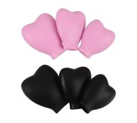 WOONEKY 2set Coperture Protettive in Silicone Per Pennelli Da Trucco Riutilizzabili e Resistenti All Usura Per Proteggere Pennelli Da Piegature e Detriti Design Portatile Per Viaggio e Rip