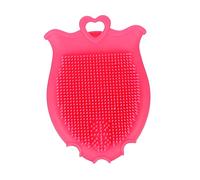 WOONEKY 3 Pezzi Esfoliante Per Bambini Spazzola in Silicone Per Doccia Per Bambini Spazzola Delicata Per Shampoo Per Cuoio Capelluto Per Bambini Piccoli Scrub Per Doccia Per Il Bagno
