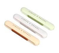 WOONEKY 3 Pezzi Kit Infila Ago e Scucirino Doppia Testa per Cucito e Strumenti Compatti e Leggeri per Taglio e Inserimento Filo Colori Misti per Fai da Te e Viaggio