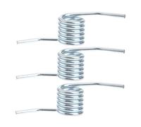 WOONEKY 3 pezzi Molla di Tensione per Sollevatore Idraulico da Accessorio Resistente con Trattamento Rinforzato Compatibile con Sollevatori Orizzontali e Idraulici