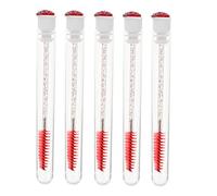 WOONEKY 3 Set Di Pettini Per Ciglia Con Finitura Naturale Glitterato Pennello Per Trucco Antigraffio Per Ciglia E Sopracciglia Manico Facile Da Tenere Comodo Da 10 Pezzi*3