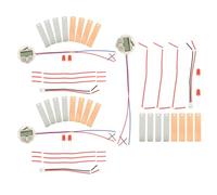 WOONEKY 3 set Kit Scientifico Esperimenti Batteria di Frutta DIY con Metallo per Studenti Progetto Educativo Sensoriale e Apprendimento Pratico