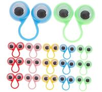 WOONEKY 30 Occhi Plastica Didattico per Burattini da Dito Colorati per e Apprendimento