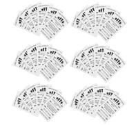 WOONEKY 30 Tumbler Care Instruction Cards in Thick Paper for Glass Cup Maintenance Small Lightweight Customer Guide Inserts for Easy Cleaning And Long Term Use