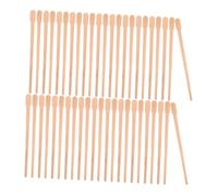 WOONEKY 300pezzi Bastoncini Di Cera Per Sopracciglia e Naso Spatole Cosmetiche in Legno Kit Di Portatile Per Depilazione Del Bastoncini Applicatori Per