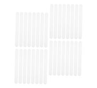 WOONEKY 36 Pezzi Striscia Antiscivolo per Vasca da Bagno Adesivi per Scale Antiscivolo Adesivi di Sicurezza della Superficie Doccia Nastro per Scala Non Slip Domani Trasparente