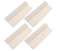 WOONEKY 4 Pezzi Tessuto Ricamo Lino per Punch Needle e Cross Stitch Panno Monaci per Progetti Dettagliati di Ricamo e Lavori Manuali