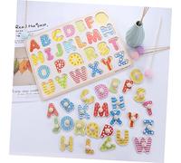 WOONEKY 4 Puzzle in Legno per Anni con Manopole Giochi Educativi per Prescuola Puzzle da Tavola Colorati e Resistenti per Sviluppo Creatività e Coordinazione Occhio Mano