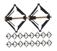 WOONEKY 40 pezzi Kit Riparazione Scatola Elettrica da Parete Utensili con Asta Supporto per Riparare Cassette Tipo Accessori Elettrici per Fissaggio e Restauro Box Derivazione Domestici