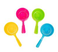 WOONEKY 40 pezzi Reti da Pesca per Manico Rete Rigida Sicura per Giochi Bagnetto Strumenti Educativi per Vasca Rosa Blu per Sviluppare Coordinazione Mano-occhio