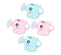 WOONEKY 4pezzi Giocattolo Da Bagno Annaffiatoio Forma Di Cartone Animato Giocattolo Da Bagno in Plastica Per Ragazzo Ragazza Ragazza Annaffiatoio Versamento Fluido