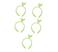 WOONEKY 5 Pezzi Di Cerchietti Per Con Germogli Di Soia, Cerchietti Divertenti, Forcine Per, Carini, Accessori Per Da Festa, Accessori Per Per Ragazze, Per La Scuola,