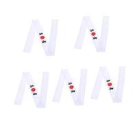 WOONEKY 5 Pezzi Di Fascia Per Giapponese Per Ragazzi E Ragazze Copricapo Con Simbolo Della Cultura Giapponese Materiale in Cotone Accessorio Sportivo Da Cucina Idea Unica