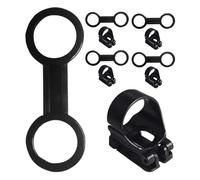 WOONEKY 5 Set Fibbia per Appendere Gli Occhiali da Sub Custode della Cinghia Accessori per Immersioni subacquee Black