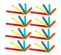 WOONEKY 50 Pezzi Bastoncini Geometrici Magnetici per Strisce Matematiche da Costruzione Strumenti Didattici per Educazione Precoce Stimolano Creatività e Capacità di Problem Solving