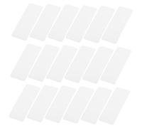 WOONEKY 50 Pezzi Etichette Magnetiche Lavagna Riutilizzabili per Aula e Ufficio Targhette Magnetiche Cancellabili per Armadietti Scaffali e Frigorifero Etichette Scrivibili Dry Erase