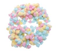 WOONEKY 500 G Di Cotone Per Neonati Gialli Per La Pulizia Del Viso Per La Rimozione Del Trucco Per Lavoretti Creativi Morbidi