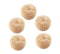 WOONEKY 5pezzi Palline Da Doccia in Sisal Esfolianti Per Corpo Salviette Da Bagno in Sisal Pratiche Per Produrre Una Ricca e Piccole e Portatili e Fissare Alla Mano