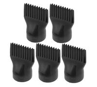 WOONEKY 5pezzi Petto Per Asciugacapelli Diffusore Per Capelli Ricci Pettine Per Asciugacapelli Ugello Concentratore Resistente Al Calore Per Capelli Naturali e Trattati
