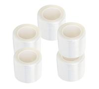 WOONEKY 5rotolo Pellicola Trasparente Adesiva Di Pellicola Di Plastica Ricamata Semipermanente Per Tatuaggi Sulle Sopracciglia Accessori Per Uso Domestico Salone Materiale Sicuro Ed