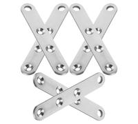 WOONEKY 6 Pezzi Cerniere in Acciaio Inossidabile Perno su-Giù Accessori per Cerniera Porta Mobili Cerniere Girevoli Stabili e Flessibili per Armadi e Porte