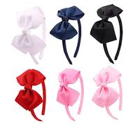 WOONEKY 6 Pezzi Di Grandi Fiocchi Per Fasce Per Per Bambine Ragazzi E Ragazze Accessori Decorativi Per