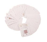 WOONEKY 64 Pezzi Carte I Ching per Strumenti Cinesi per Iniziati e Pratiche Spirituali Design e Facile per Fortune Telling e Meditazione