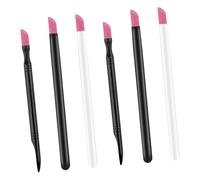 WOONEKY 6pezzi Penna Per Unghie Esfoliante Penna Per Manicure e Pedicure Per Incisione Unghie Pratici Per Rimuovere Cuticole e Morta Realizzati in Materiale Abs