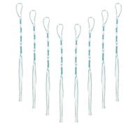 WOONEKY 8 Pezzi 8 Pezzi Nappe Tzitzits per Scialle da Preghiera, Ornamenti Pendenti Nappe per Jeans e Pantaloni da Uomo, Accessori Sacri Leggeri e Resistenti per Uso Rituale e Decorativo