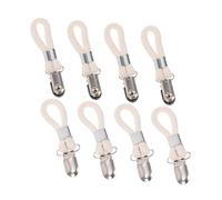 WOONEKY 8 pezzi Clip Asciugamani con Morsetto in Metallo e di Intrecciata Clip Antiscivolo per Appendere Strofinacci e Asciugamani da