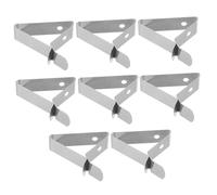 WOONEKY 8 Pezzi Clip Termometro Acciaio Inossidabile da per Rilevazione Temperatura Cibo per Barbecue e e Facile da Compatibile con Probes da Φmm