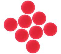 WOONEKY 8 Pezzi Palline in Spugna EVA da Rosse per Morbide Palline da Baseball per Allenamento Gioco Indoor e Attività per Pratica di Lancio e Colpo