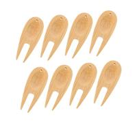 WOONEKY 8 Pezzi Strumenti Riparazione Divot Golf Verde Golf Resistente e Leggera per Manutenzione Prato Utile e Portatile per Golfisti all Aperto