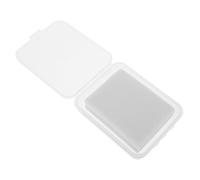 WOONEKY 80pezzi Dischetti Di Cotone Per Viso Struccanti Uso Singolo Sottili Pelucchi Per Occhi Labbra e Cura Della Formato Da Viaggio Bianco