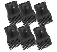 WOONEKY Accessori Per Asciugacapelli 10 Pezzi Pettine Raccogli Vento in Plastica Resistente Per Styling Chioma Voluminosi Uso Professionale e Casa