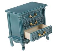 WOONEKY Armadio Miniatura Per Casa Delle Bambole Mobile Plastica Con Dettagli Realistici e Design Elegante Accessorio Per Gioco Immaginativo Nella Stanza Dei e Decorazione Per Miniature