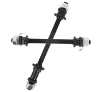 WOONEKY Assali Sgancio Rapido Anteriore e Posteriore per Mountain Bike in Acciaio Ricambio Cuscinetto Bici con Cuscinetti di Precisione per Guida Scorrevole e Peso Ottimizzato