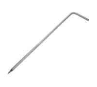 WOONEKY Asta Messa in Acciaio Inossidabile Resistente alle Intemperie per Recinzioni Elettriche Antenna Facile da Installare per Protezione e Sicurezza Domestica
