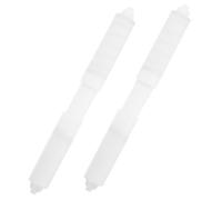 WOONEKY Asta Porta Rotolo di Carta Igienica a Molla 2 Pezzi, Accessorio Compatto e Sicuro per Scatola di Fazzoletti, Rullo Retrattile per Uso Domestico