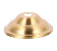 WOONEKY Base Portalampada in Ottone Design Semi-chiuso Supporto Secondario per Lampada a Sospensione da Soffitto per Ambienti Residenziali e Uffici