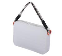 WOONEKY Borsa Spiaggia Donna in Silicone e Plastica, Borsello Mare Leggero e Chic Organizer per Chiavi e Occhiali, per Atmosfera Estiva e Varie Occasioni