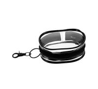 WOONEKY Borsa Trasparente in Pvc per Cavi di Ricarica Custodia Portatile per Gioielli Organizer per Viaggi e Uso Quotidiano