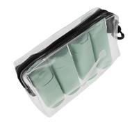WOONEKY Bottiglie da Viaggio Riutilizzabili e Resistenti Bottiglie Viaggio Morbide Anti-perdite per Shampoo e Prodotti Skincare Portatili con Contenitori Ricaricabili per Uso Sostenibile