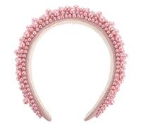 WOONEKY Cerchietto Elegante Perle Barocche Accessorio Chic Per Acconciature Da Sposa Festa e Cosplay Per Eventi e Celebrazioni
